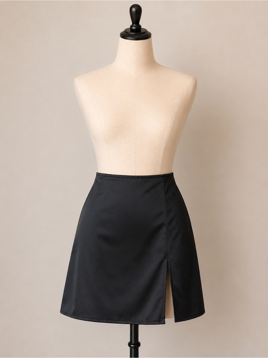 Reformation Dresses & Skirts - Reformation Classic Black Side-Slit Mini Skirt